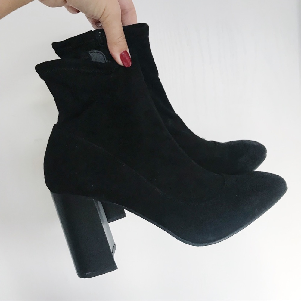 ASOS suede ankle sock boots size 5
